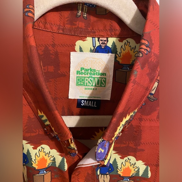 RSVLTS, Parks and Recreation, Ron Swanson 5000 candles in the wind, KUNU flex - Picture 2 of 2